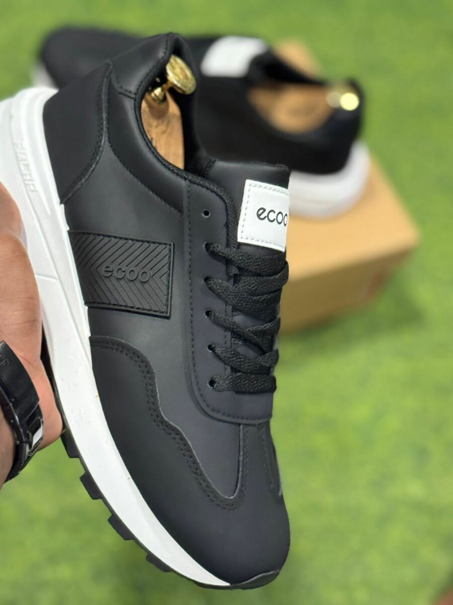 Baskets Noires Homme Confort