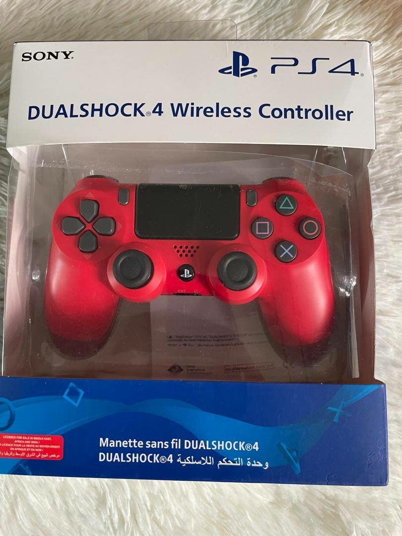 Sony "Manette PS4 Sans Fil DualShock 4 Rouge