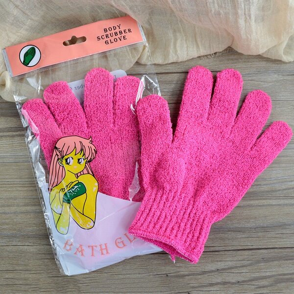 Exfoliating gloves 6pcs pack