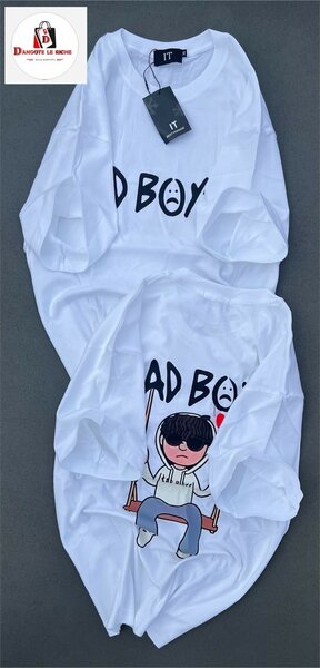 T-shirt "Bad Boy" graphique