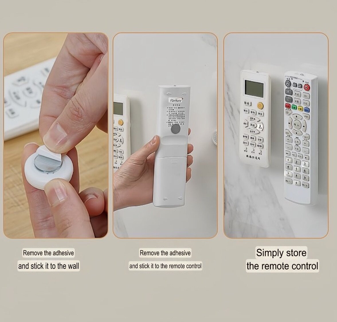Magnetic Remote control holder