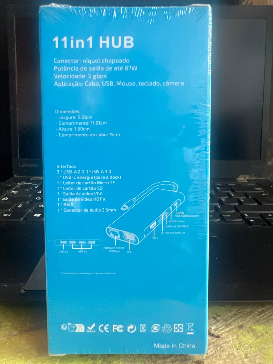 Hub USB-C 11 en 1 Haute Vitesse