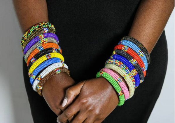 Bracelets colorés enperles (3)