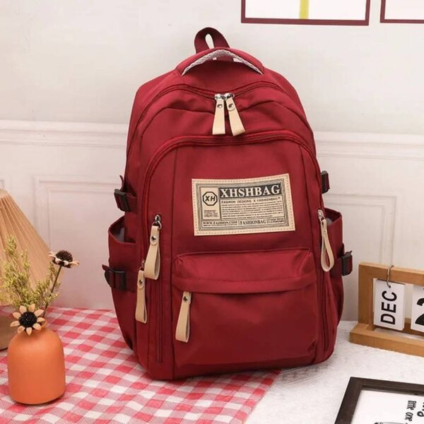 Sac à dos multifonction rouge