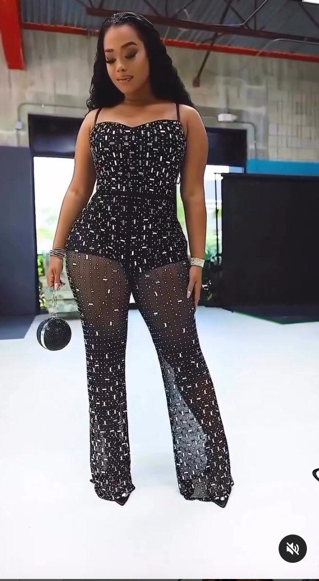 Rhinestone jumpsuit