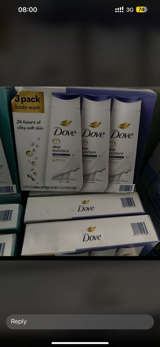 Dove Body Wash