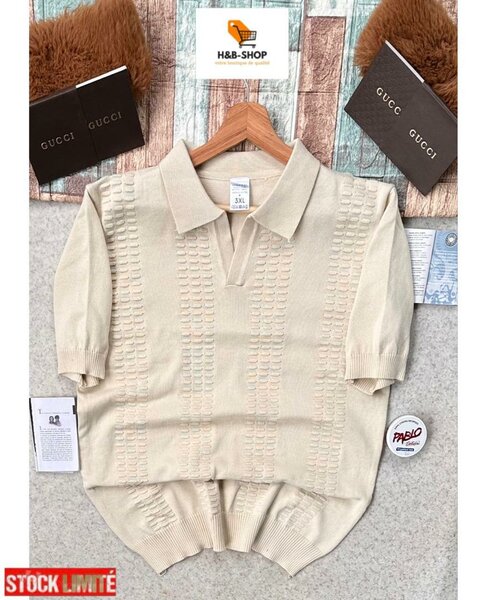 Polo en maille léger tendance