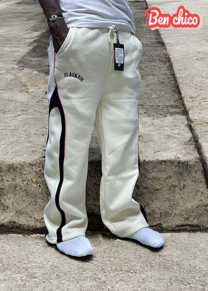 Pantalon de jogging blanc homme