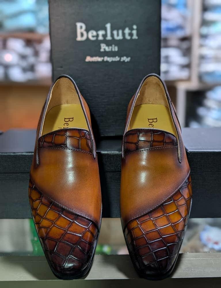 Chaussures Homme Élégantes en Cuir