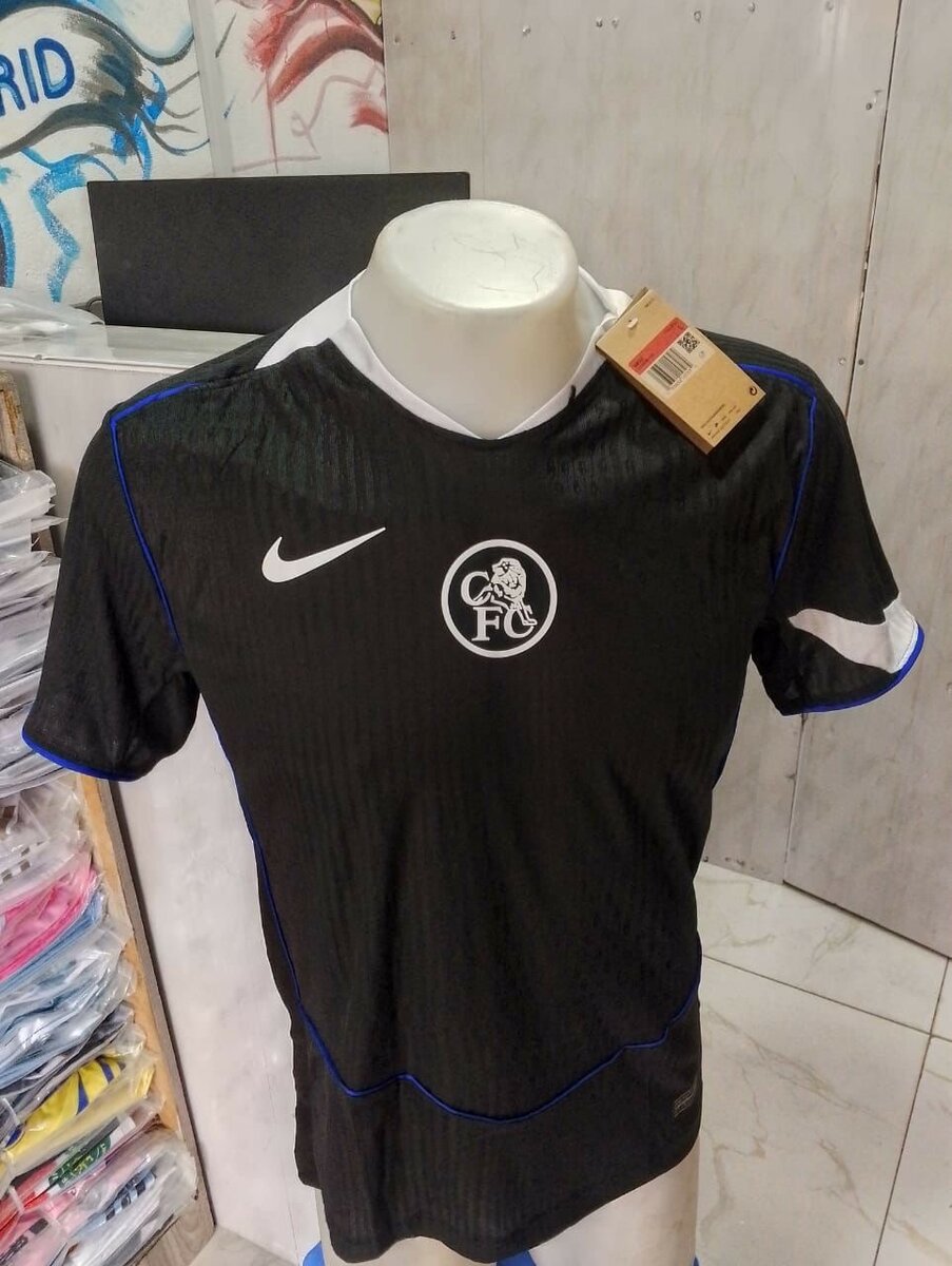 Maillot de football noir Nike