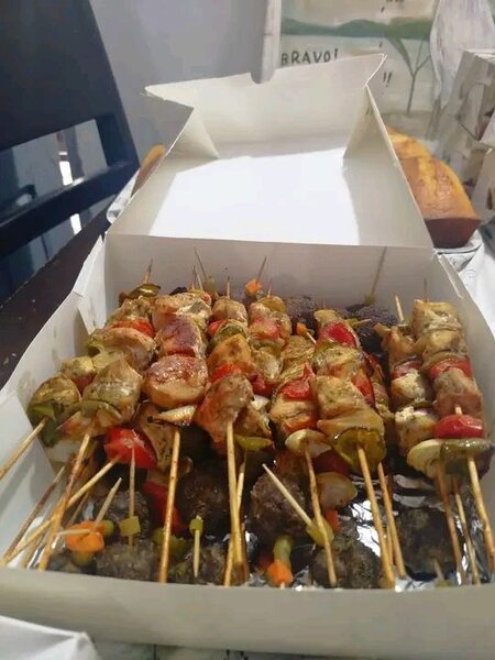 Brochettes de Poulet BBQ