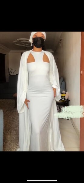 Robe voilée