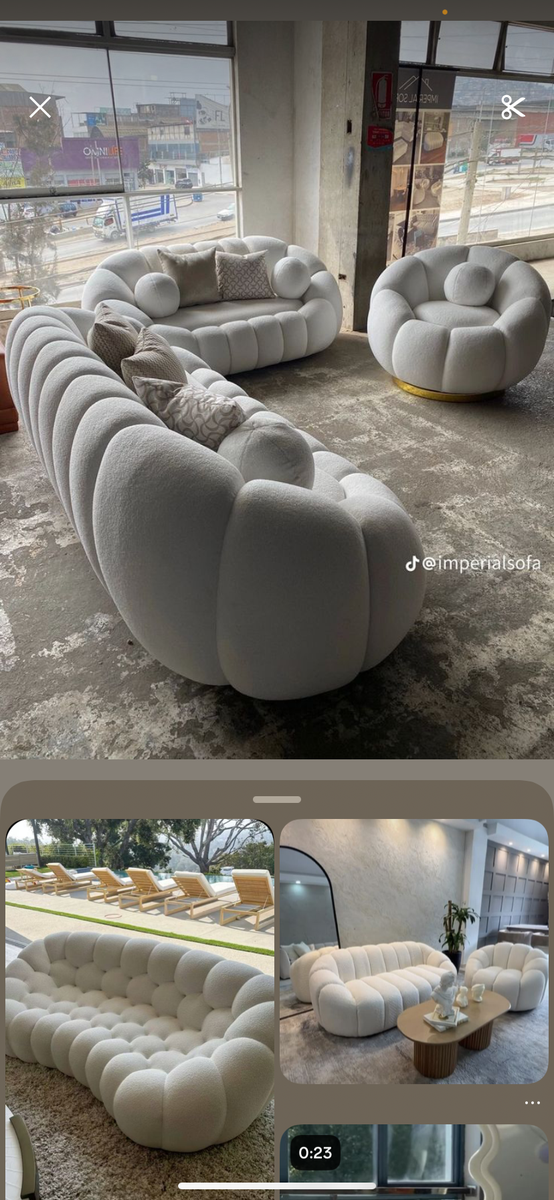 Canapé moderne modulaire élégant