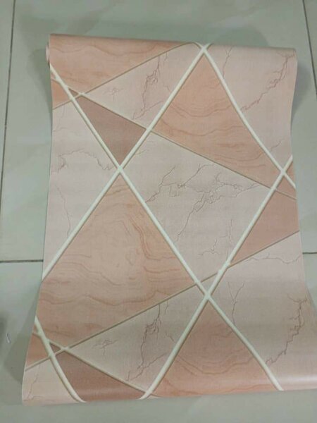 Papier peint géométrique moderne