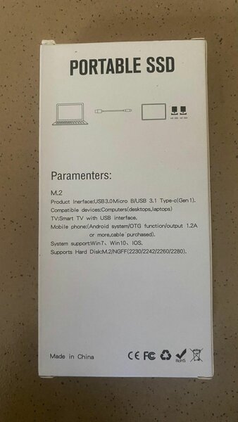 Disque SSD portable 30TB