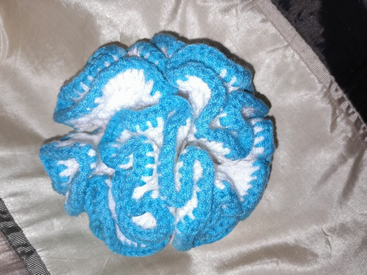 Élastiques cheveux crochet colorés