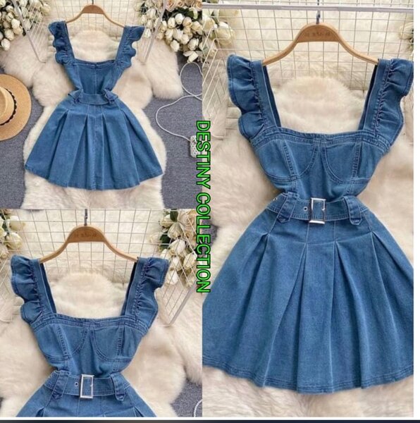 Jeans straight dress
