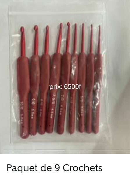 Ensemble de Crochets Ergonomiques