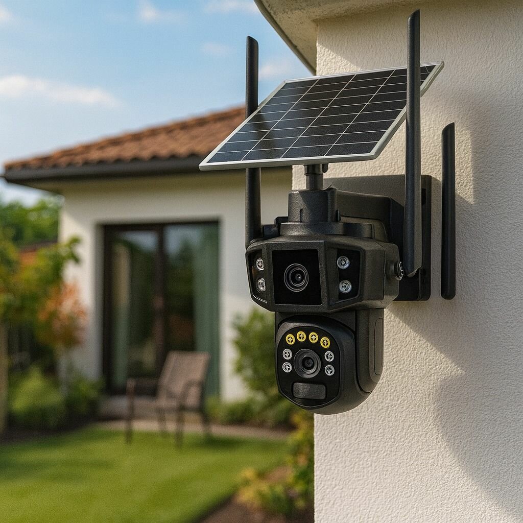 Caméra de sécurité 4G solaire