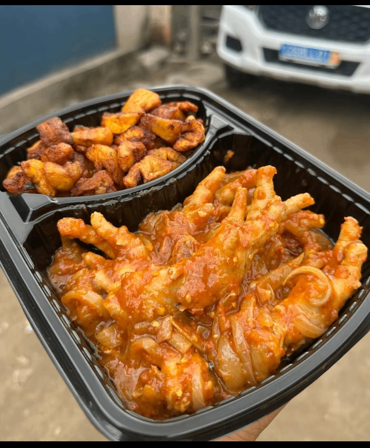 Alloco pâte de poulet