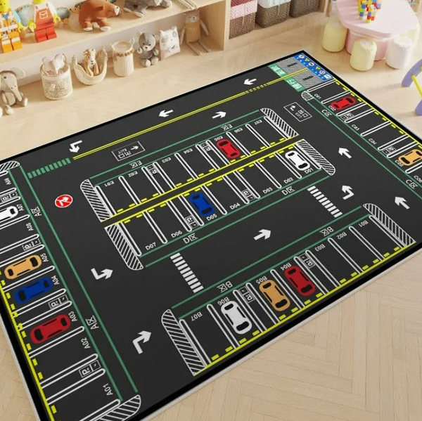 В наличии детский коврик ПАРКОВКА