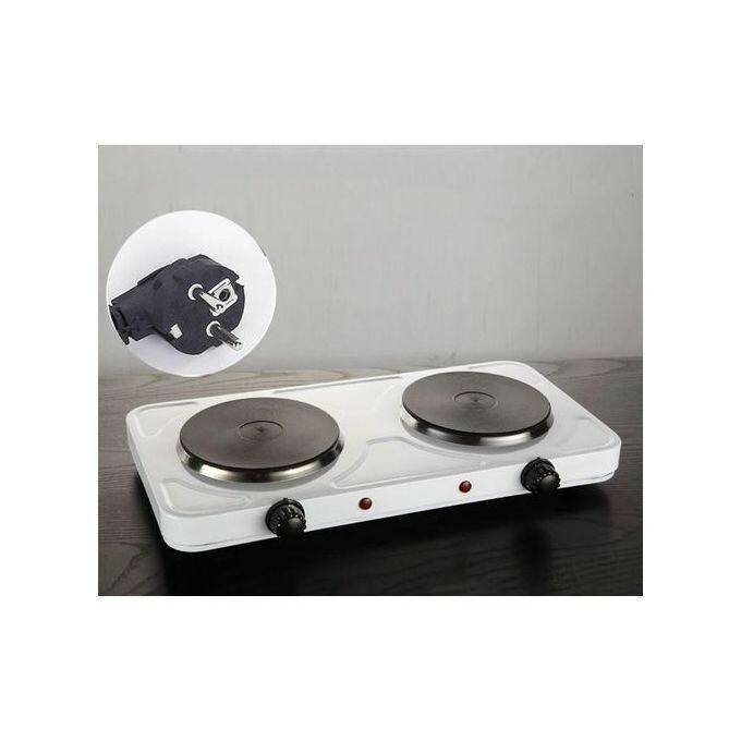 Plaque chauffante double électrique