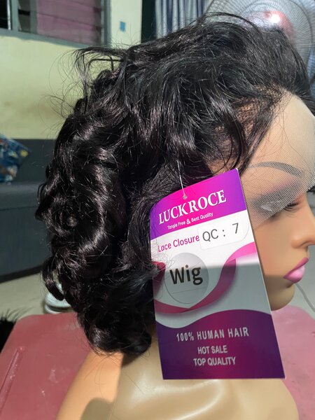 Perruque en dentelle cheveux humains