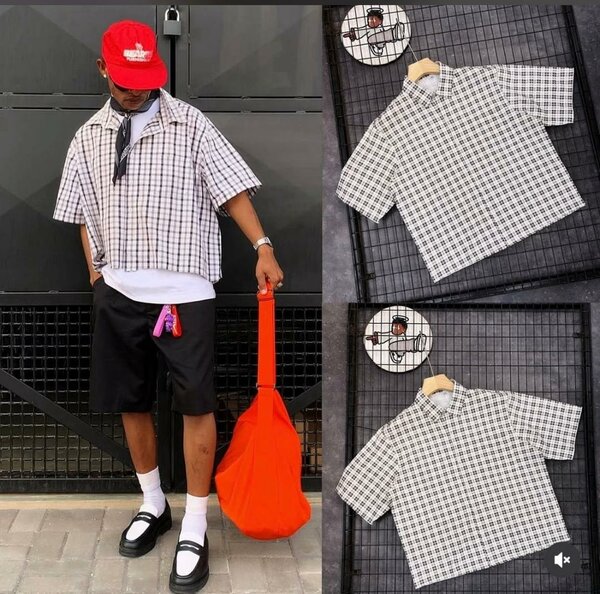 Chemises à carreaux pour homme