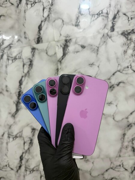 Smartphones multicolores