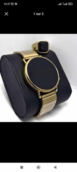 Montre plus bague