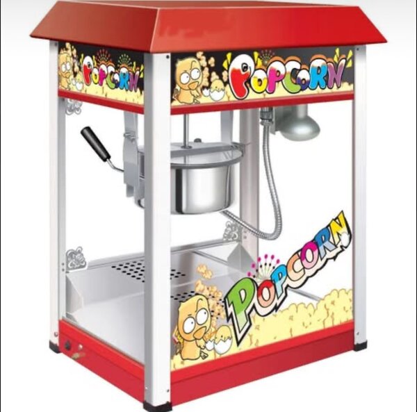 Electric popcorn machine