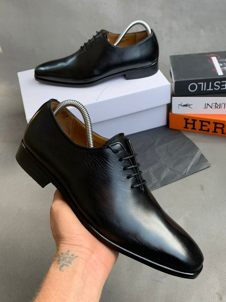 Chaussures habillées en cuir homme