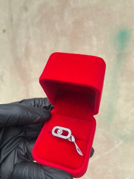 Bague en argent élégante