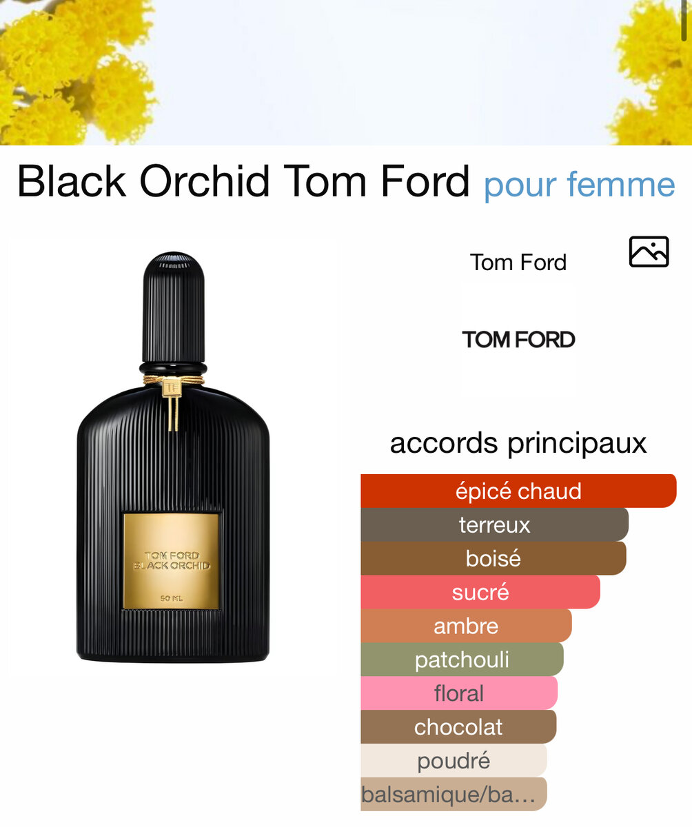 Black Orchid Tom Ford Parfum