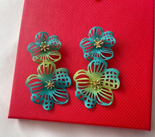 Colorful summer earrings