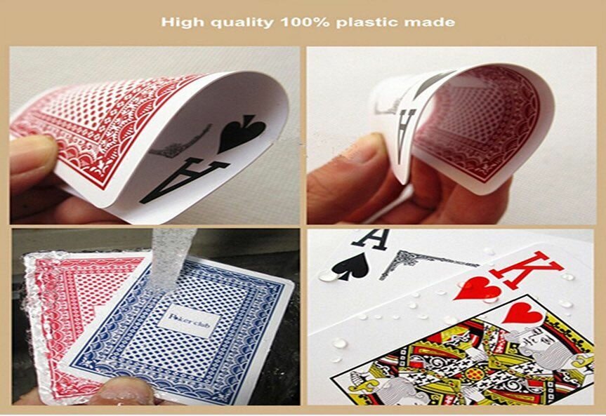 PLASTIC POKER CARDS