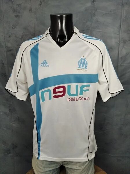 Maillot OM Marseille Blanc