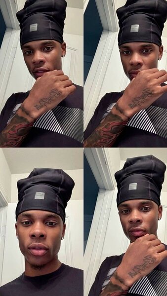 Bonnet en satin pour homme