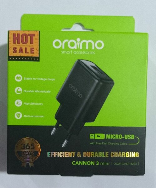 Chargeur Micro-USB Oraimo