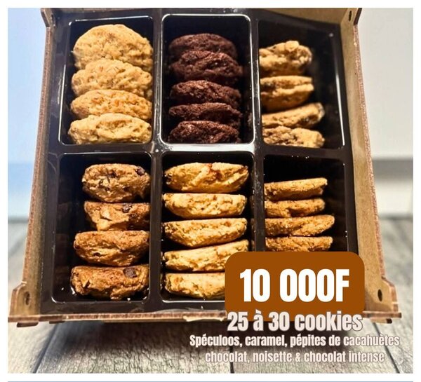 Coffret Cookies Variés