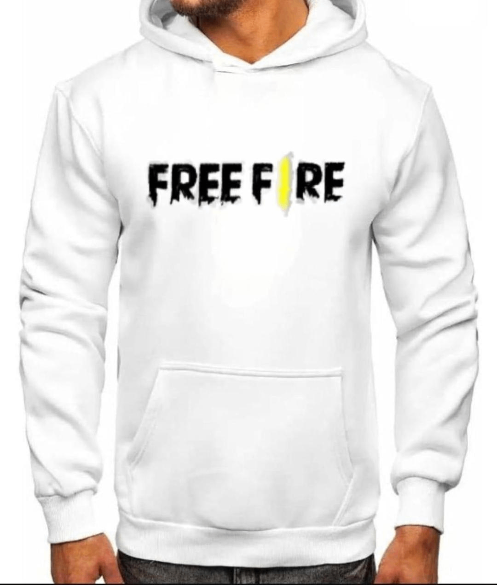 Men's printed fleece Hoodie
