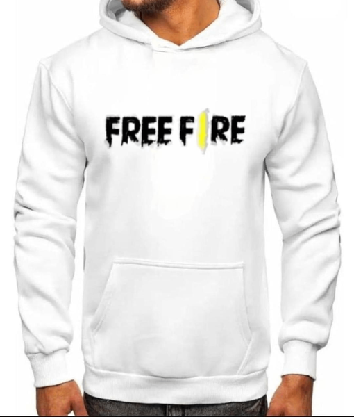 Men's printed fleece Hoodie