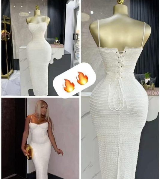 Robe Longue Épousant Silhouette