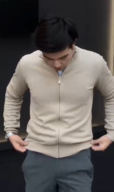 кофта бежевая мужская