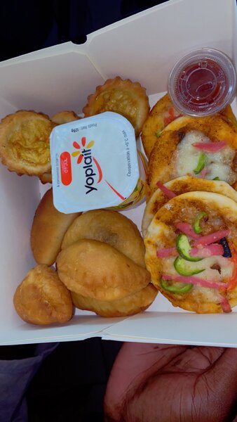 Assortiment de snacks salés