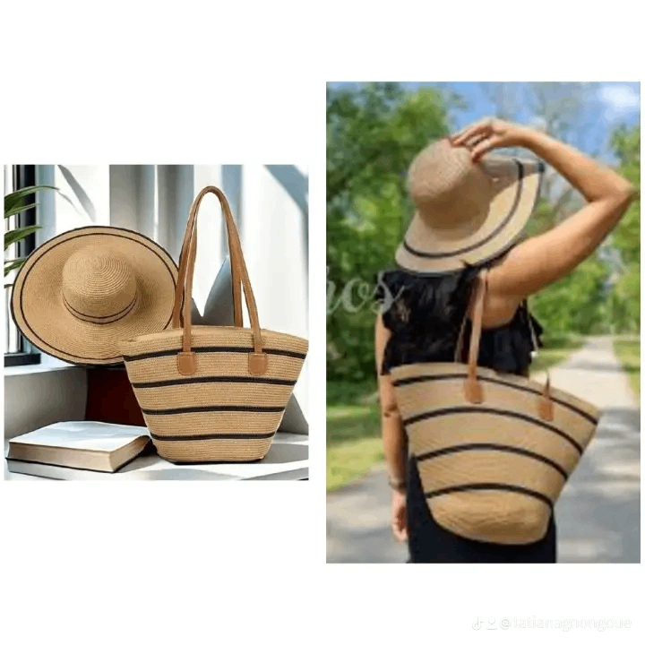 Ensemble Sac et Chapeau d'été