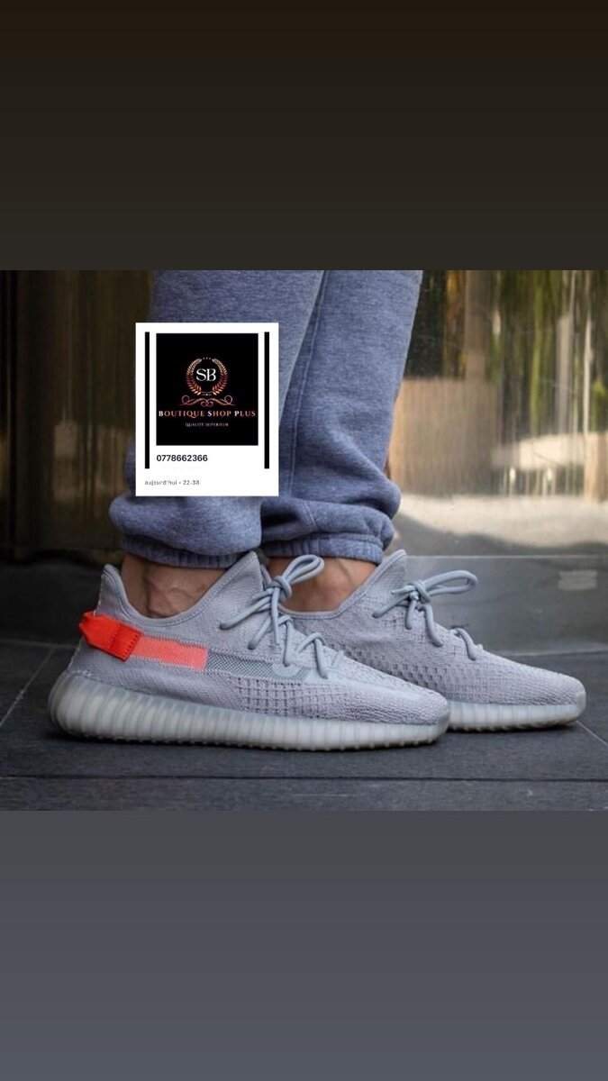 Baskets  grises tendance