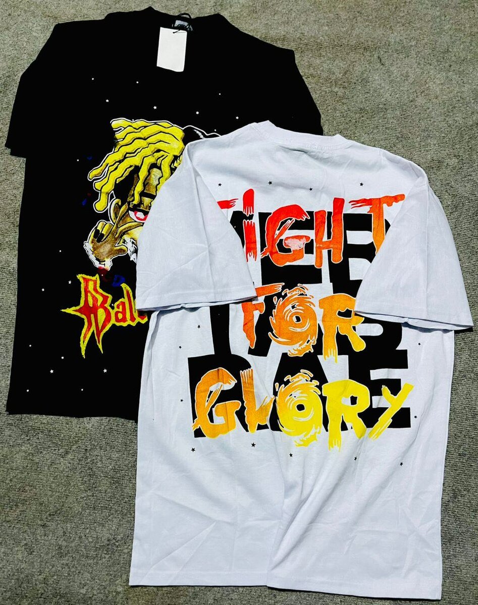 T-shirts graphiques unisexes colorés