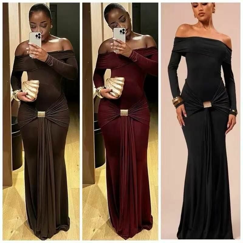 Robe longue élégante soirée