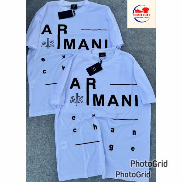 T-shirt blanc Armani Exchange